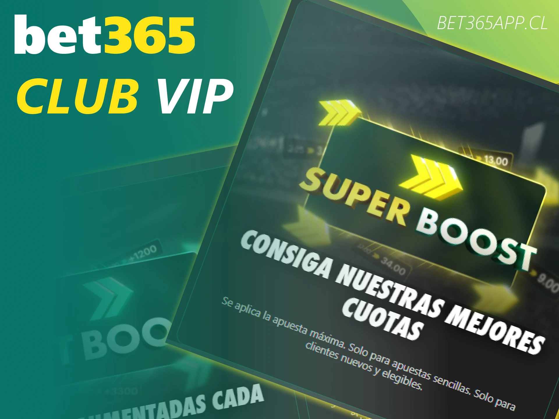 Accede a promociones exclusivas del club VIP en Bet365 casino online.